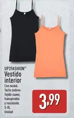 ALDI Up2fashion - vestido interior oferta
