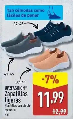 ALDI Up2fashion - zapatillas ligeras oferta