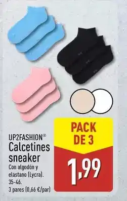 ALDI Up2fashion - calcetines sneaker oferta