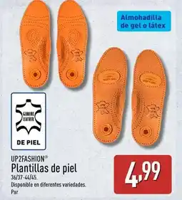 ALDI Up2fashion - plantillas de piel oferta