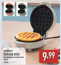 ALDI Ambiano - gofrera mini oferta