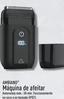 ALDI Ambiano - máquina de afeitar oferta