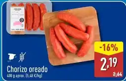 ALDI Chorizo oreado oferta