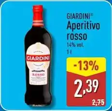 ALDI Giardini - aperitivo rosso oferta