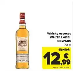 Carrefour Dewar's - whisky escocés oferta