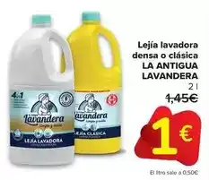 Carrefour Antigua usanza - lejía lavadora densa o clásica oferta