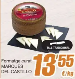 SPAR Fragadis MARQUÉS DEL CASTILLO Formatge curat oferta