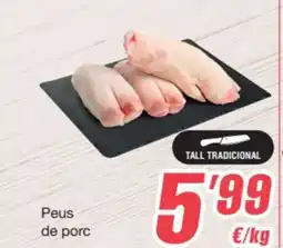 SPAR Fragadis Peus de porc oferta