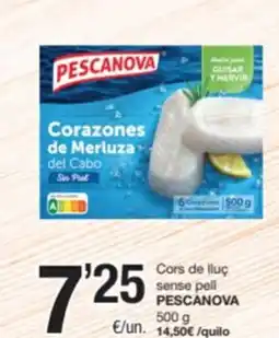 SPAR Fragadis PESCANOVA Cors de lluç sense pell oferta