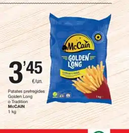SPAR Fragadis MCCAIN Patates prefregides Golden Long o Tradition oferta