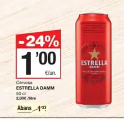 SPAR Fragadis ESTRELLA DAMM Cervesa oferta