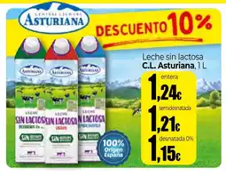Unide Supermercados C.L ASTURIANA Leche sin lactosa oferta
