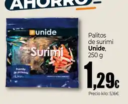 Unide Supermercados UNIDE Palitos de surimi oferta