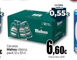Unide Supermercados MAHOU Cerveza clásica oferta