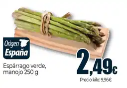 Unide Supermercados Espárrago verde, manojo oferta