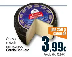 Unide Supermercados GARCIA BAQUERO Queso mezcla semicurado oferta