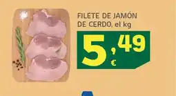 HiperDino Filete de jamón de cerdo oferta