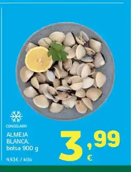 HiperDino Almeja blanca, bolsa oferta