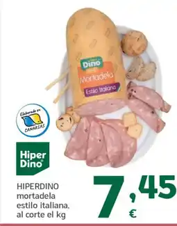 HiperDino HIPERDINO mortadela estilo italiana oferta