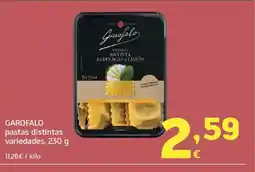 HiperDino GAROFALO pastas distintas variedades oferta