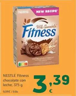 HiperDino NESTLÉ Fitness chocolate con leche oferta