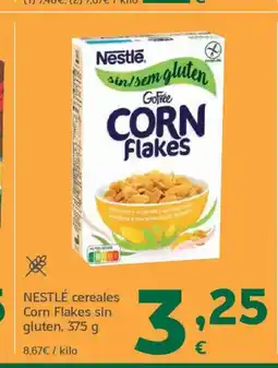 HiperDino NESTLÉ cereales Corn Flakes sin gluten oferta