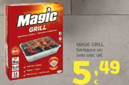 HiperDino MAGIC GRILL barbacoa un solo uso oferta