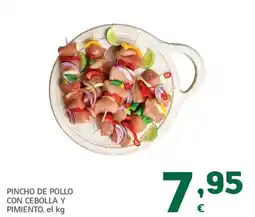 HiperDino Pincho de pollo con cebolla y pimiento oferta