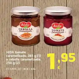 HiperDino HIDA tomate caramelizado o cebolla caramelizada oferta