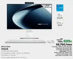 El Corte Inglés ASUS All in One V440VAK-WPC137W oferta