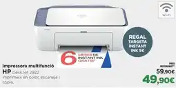 El Corte Inglés HP Impressora multifunció DeskJet 2922 oferta