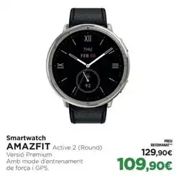 El Corte Inglés AMAZFIT Smartwatch Active 2 (Round) oferta