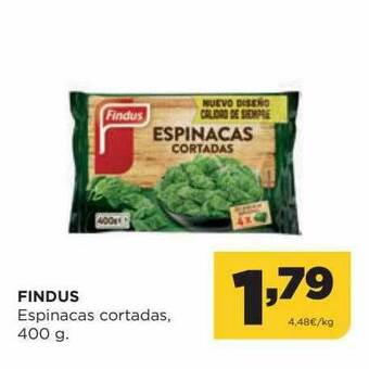 Alimerka Findus Espinacas Cortadas oferta