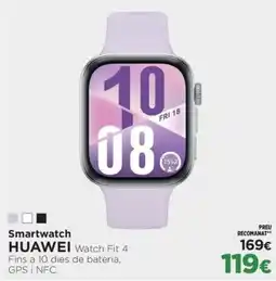 El Corte Inglés HUAWEI Smartwatch Watch Fit 4 oferta