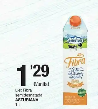 SPAR Llet Fibra Semidesnatada Asturiana oferta