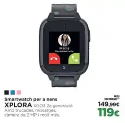 El Corte Inglés XPLORA Smartwatch per a nens XGO3 oferta