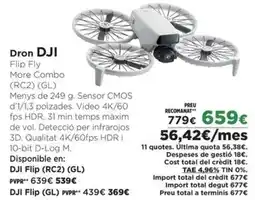 El Corte Inglés DJI Dron oferta