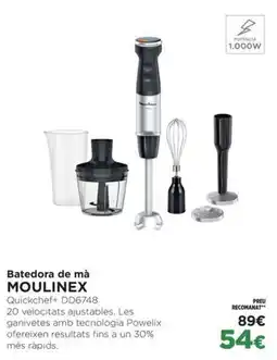 El Corte Inglés MOULINEX Batedora de mà oferta