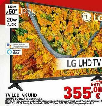 Tiendas Electrón Lg Tv Led 4k Uhd oferta