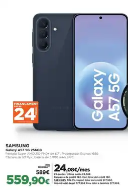 El Corte Inglés SAMSUNG Galaxy A57 5G 256GB oferta
