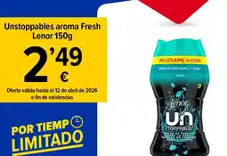 Cash Fresh Lenor - unstoppables aroma fresh oferta