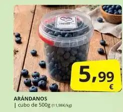 Supermercados MAS Arándanos oferta