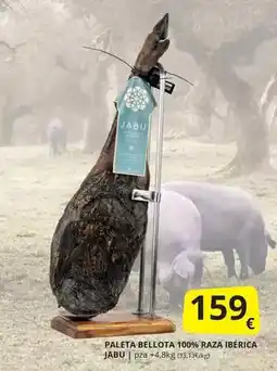 Supermercados MAS Jabu - paleta bellota 100% raza iberica oferta
