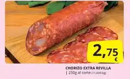 Supermercados MAS Revilla - chorizo extra oferta