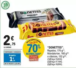 E.Leclerc Donettes - rayados oferta