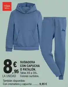 E.Leclerc Tissaia - sudadera con capucha o patalón oferta
