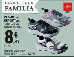 E.Leclerc Tissaia - zapatilla deportiva oferta