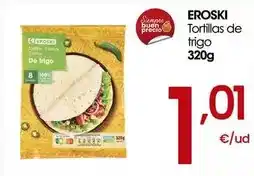 Eroski Eroski - tortillas de trigo oferta
