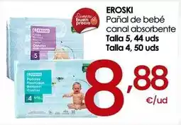 Eroski Eroski - panal de bebe canal absorbente oferta