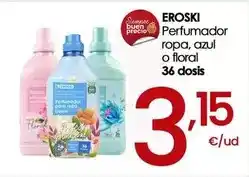 Eroski Eroski - perfumador ropa, azul o floral oferta